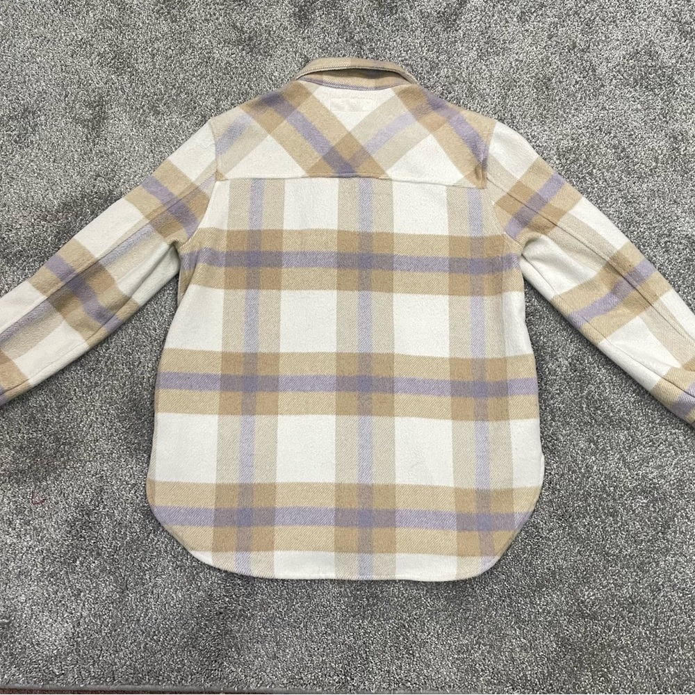 Blank NYC Mountain Top White Multi Plaid Shacket - Picture 14 of 16